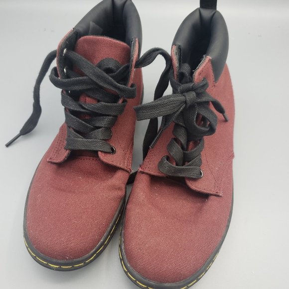 Dr. Martens Shoes - Dr. Martens Maelly Canvas Lace Up Boot